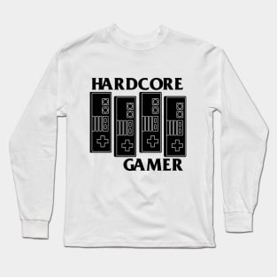 HARDCORE GAMER Long Sleeve T-Shirt